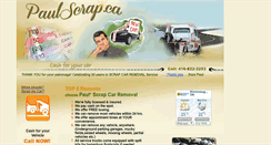 Desktop Screenshot of paulscrap.ca